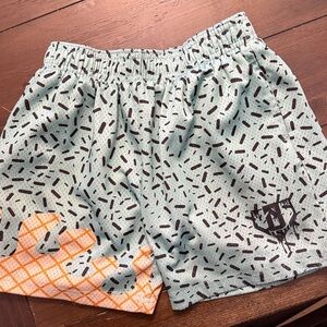 Baseball lifestyle 101 Ice Cream Youth Shorts (color: mint)